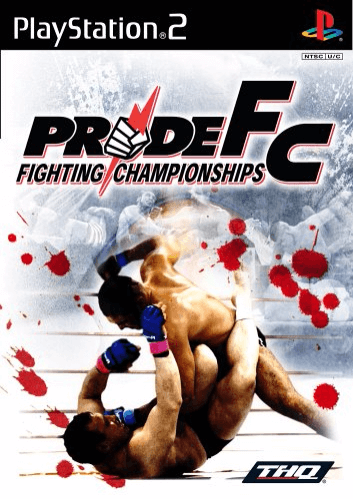 Pride Fighting Championships box art for Playstation 2